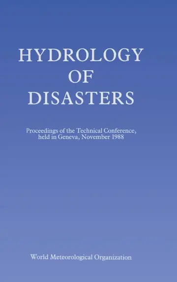 Cover of Hydrology of Disasters