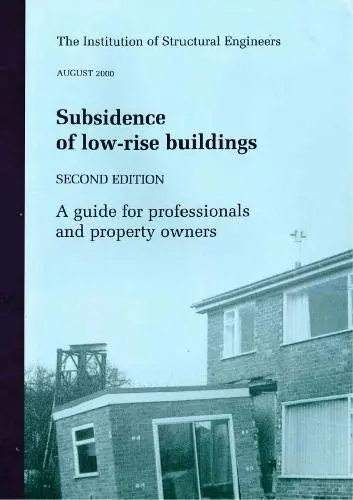 Cover of Subsidence of low-rise buildings