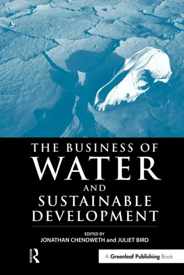 Cover of The Business of Water and Sustainable Development