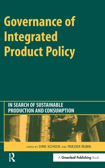 Cover of Governance of Integrated Product Policy