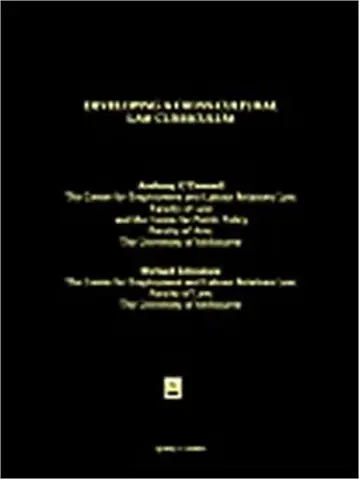 Cover of Developing A Cross Cultural Curriculum