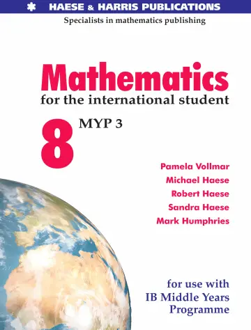 Cover of Mathematics for the International Student Year 8 IB MYP 3