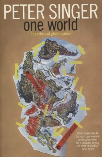 Cover of One World. the Ethics of Globalisation
