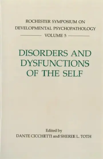 Cover of Disorders and Dysfunctions of the Self