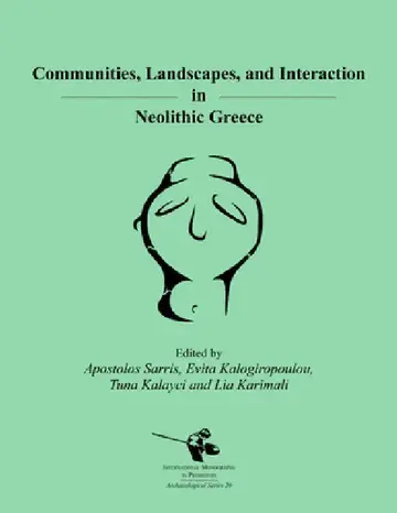 Cover of Communities, Landscapes, and Interaction in Neolithic Greece