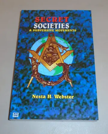Cover of Secret Societies and Subversive Movements
