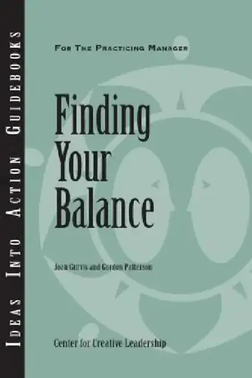 Cover of Finding Your Balance