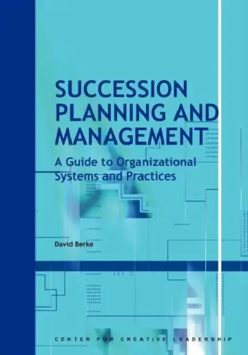 Cover of Succession Planning and Management
