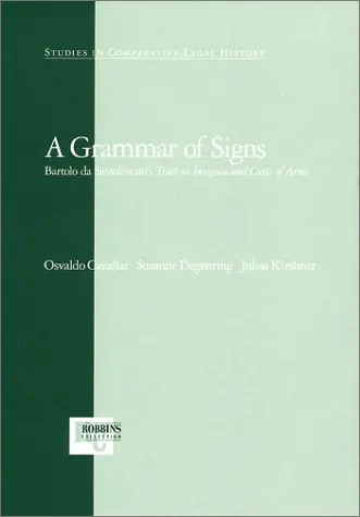 Cover of A Grammar of Signs