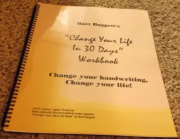 Cover of Change Your Handwriting, Change Your Life Workbook