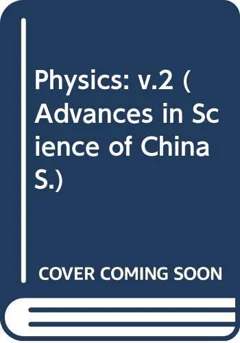 Cover of Advances in Science of China