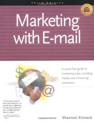 Cover of Marketing with E-mail