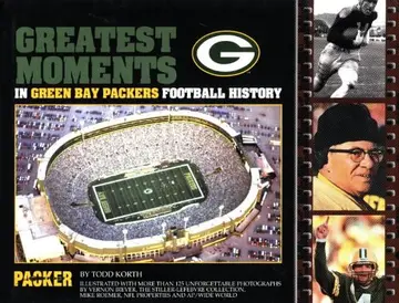 Cover of Greatest Moments in Green Bay Packers Football History