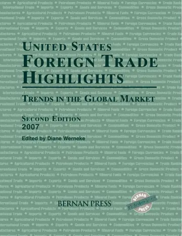 Cover of United States Foreign Trade Highlights