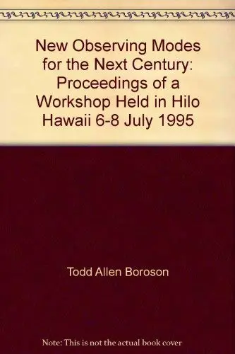 Cover of New observing modes for the next century