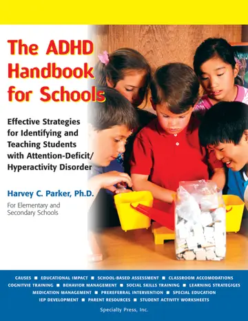 Cover of The Adhd Handbook for Schools