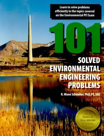 Cover of 101 Solved Environmental Engineering Problems