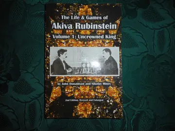 Cover of The Life & Games of Akiva Rubinstein