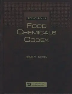 Cover of Food Chemicals Codex