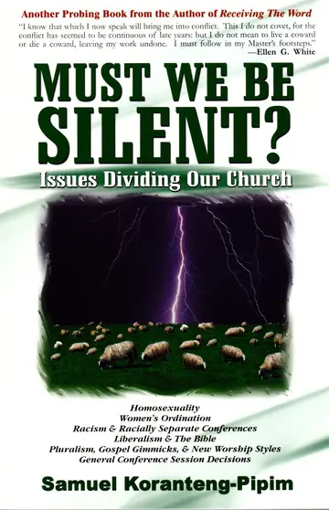 Cover of Must we be silent