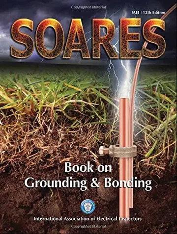 Cover of Soares Book on Grounding and Bonding, 2014-NEC