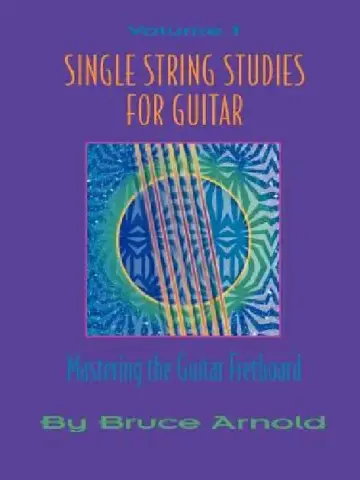 Cover of Single String Studies for Guitar Volume One