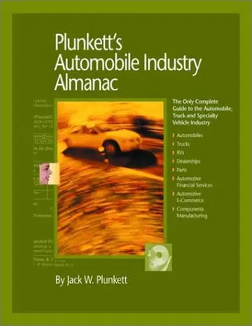 Cover of Plunkett's Automobile Industry Almanac