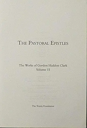Cover of The Pastoral Epistles