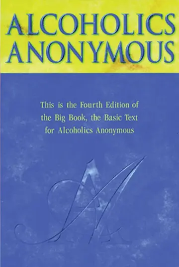 Cover of Alcoholics Anonymous Big Book Trade Edition