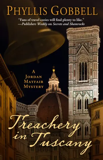 Cover of Treachery in Tuscany