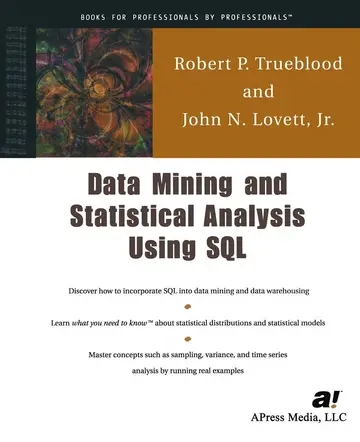 Cover of Data Mining and Statistical Analysis Using SQL