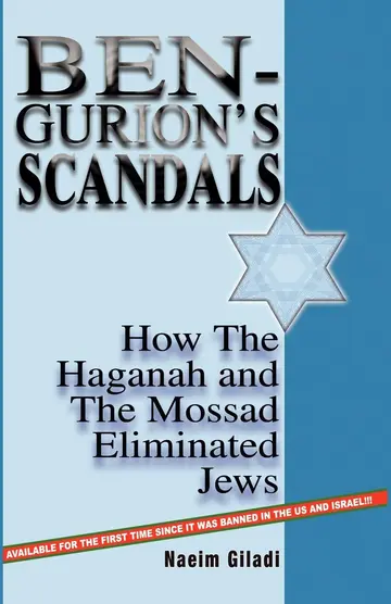 Cover of Ben-Gurion's Scandals