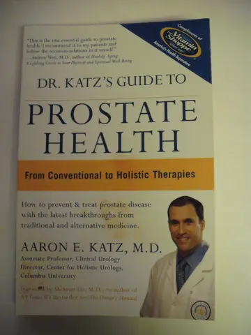 Cover of Dr. Katz's Guide to Prostate Health from Conventional to Holistic Therapies
