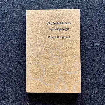 Cover of The Solid Form of Language