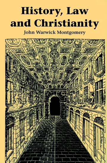 Cover of History, Law and Christianity