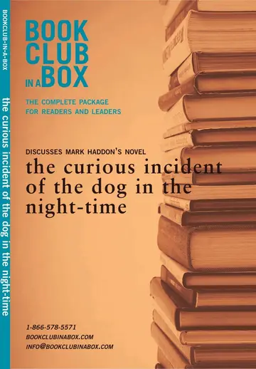 Cover of "Bookclub-in-a-Box" Discusses the Novel "The Curious Incident of the Dog in the Night-Time"