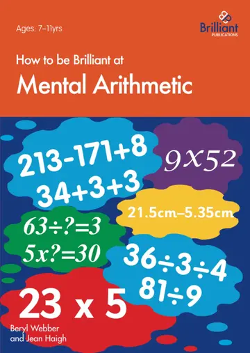 Cover of How to be Brilliant at Mental Arithmetic