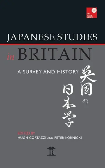 Cover of Japanese Studies in Britain