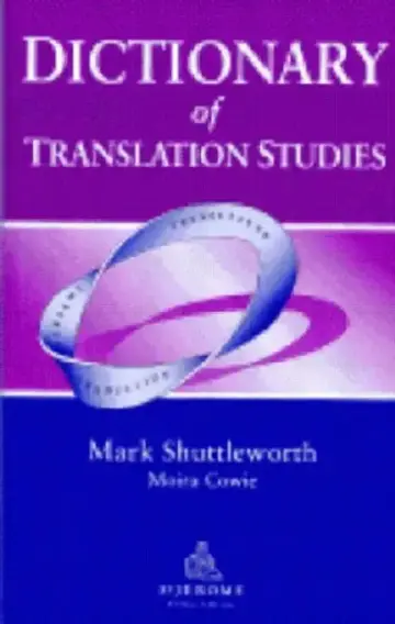 Cover of Dictionary of Translation Studies