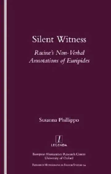 Cover of Silent Witness