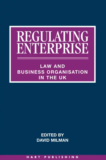 Cover of Regulating Enterprise