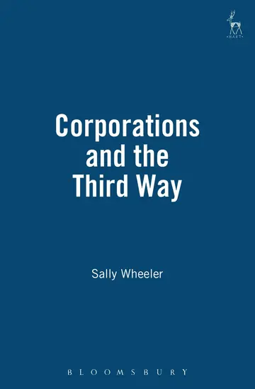Cover of Corporations and the Third Way
