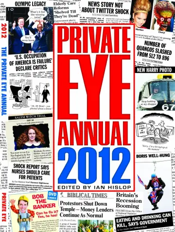 Cover of Private Eye Annual 2012