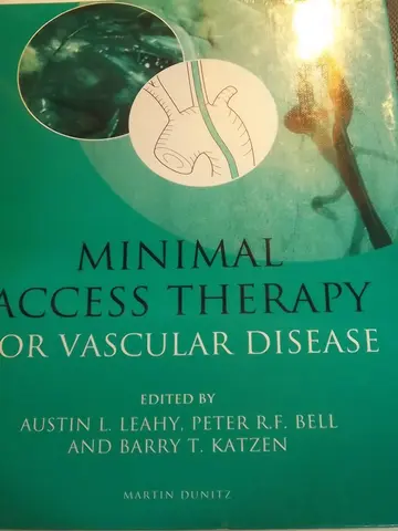 Cover of Minimal Access Therapy for Vascular Disease