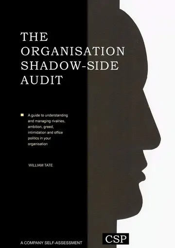 Cover of The Organisation Shadow Side Audit