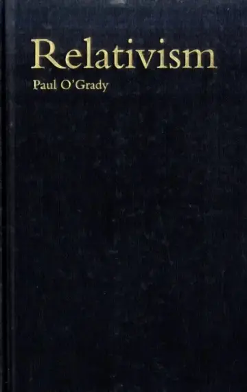 Cover of Relativism