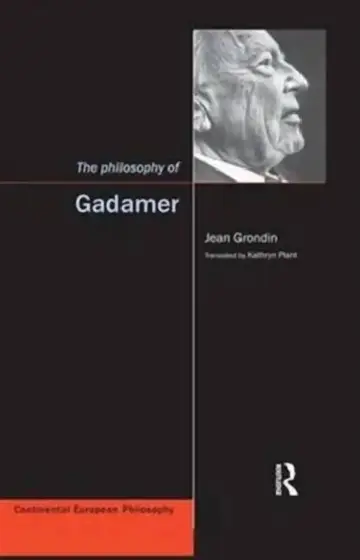 Cover of The Philosophy of Gadamer