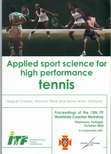 Cover of Applied Sport Science for High Performance Tennis
