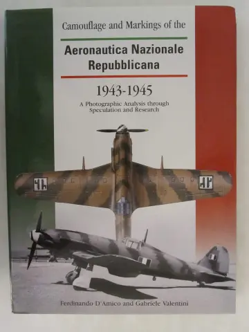Cover of Camouflage and Markings of the Aeronautica Nazionale Repubblicana 1943-1945
