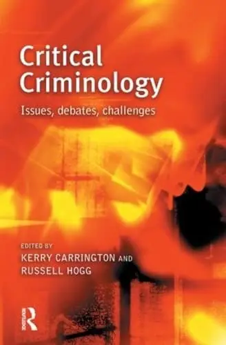 Cover of Critical Criminology
